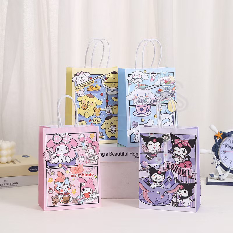 

LULU PAIYYA | GB33 Paper Bag Goodie bag / Paperbag Hadiah Sanrio Cinamoroll Kuromi Melody Tas Jinjing Kado Hadiah Souvenir