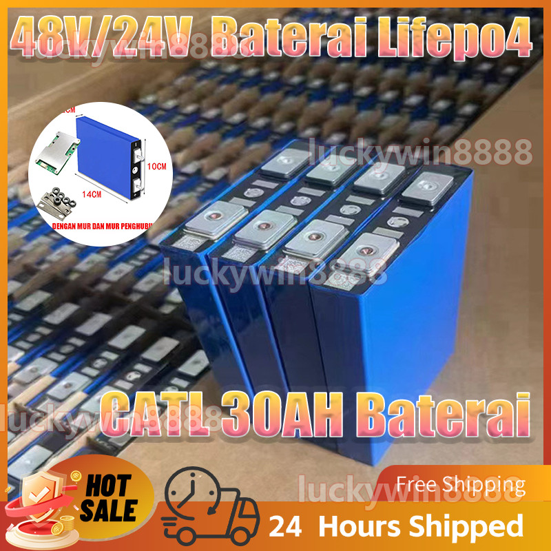30ah Baterai Lifepo4 12v BMS 30AH Baru Elektrik Battery Lithium LIFEPO4 24V 48V 200Ah DISCHARGE CAPA