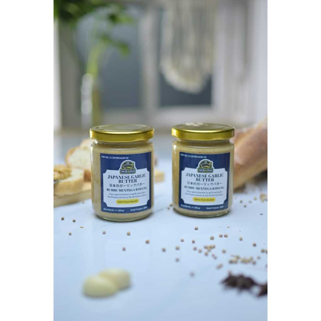 

(PAKET isi 2 TOPLES) WOKPAN Japanese Garlic Butter untuk memasak,menumis dan memanggang