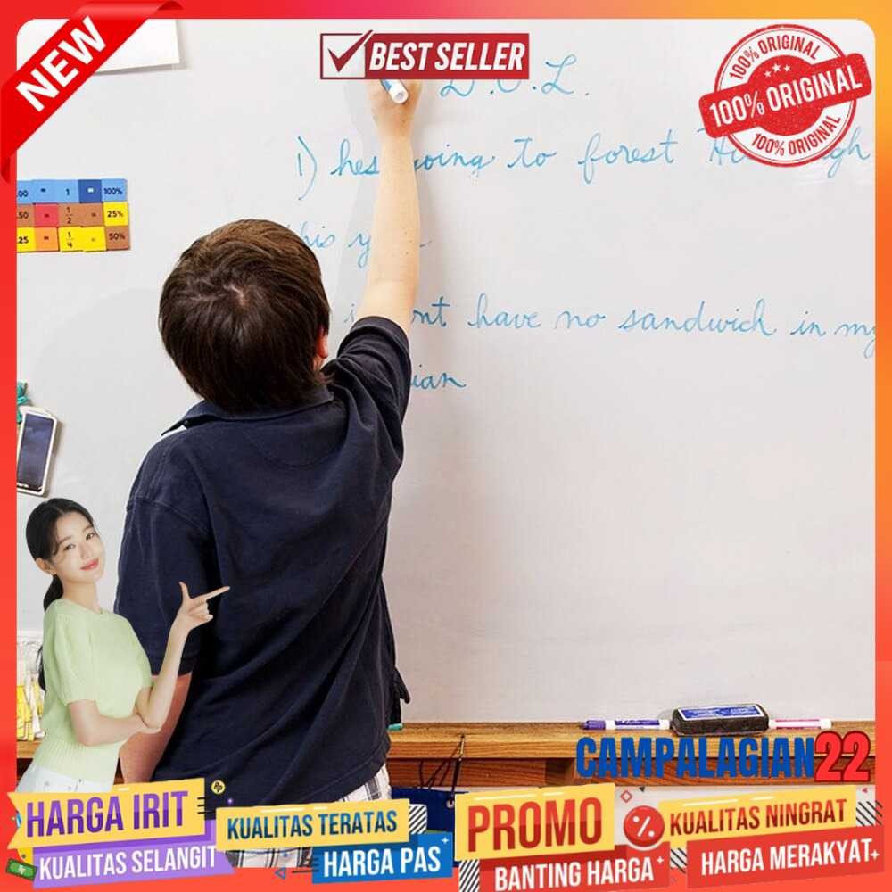 

H&F Stiker Dinding Papan Tulis Whiteboard Flexible 200x45cm - HF514