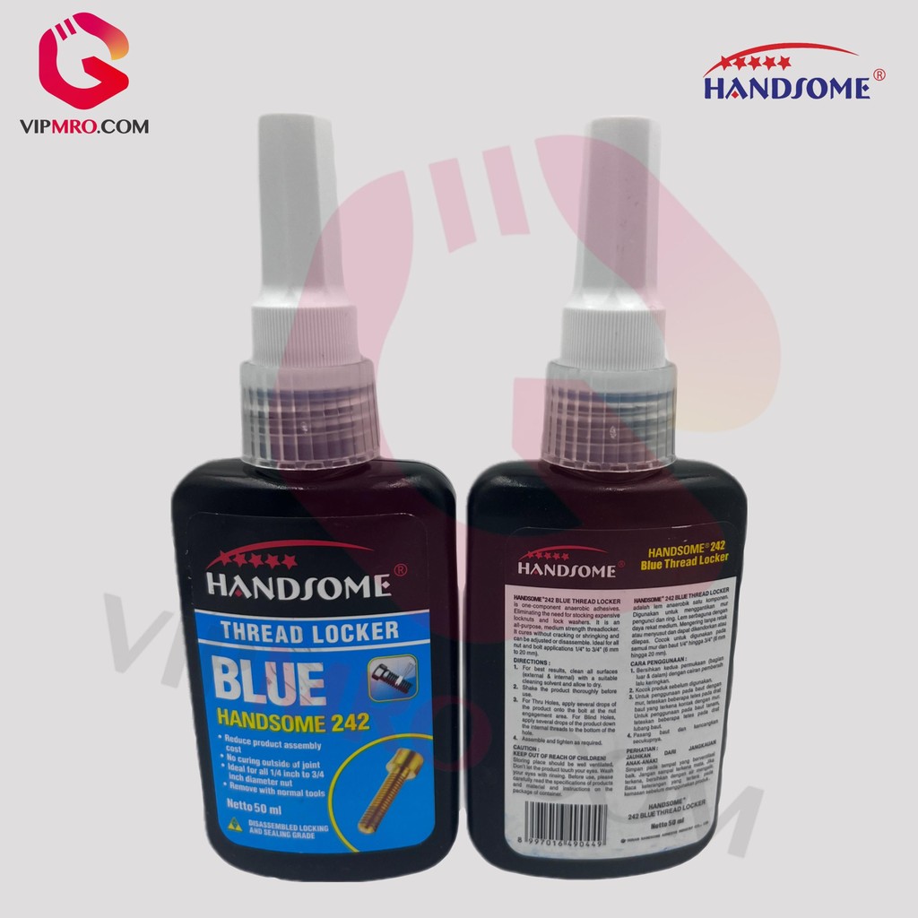

Handsome Lem Baut Lem Trimpot Baut Blue Thread locker 242 - 50ml