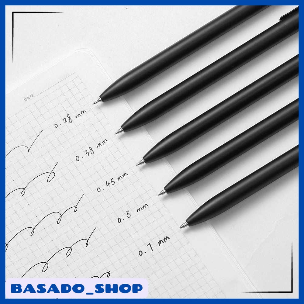 

Kaco Pulpen Gel Quick Dry Black Ink 0.28/0.38/0.45/0.5/0.7mm Nib 5 PCS - K1063