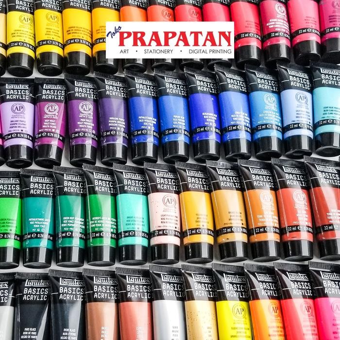 

Liquitex Basics Acrylic Color 22ml / Cat Akrilik - Cad Yellow Light Hue