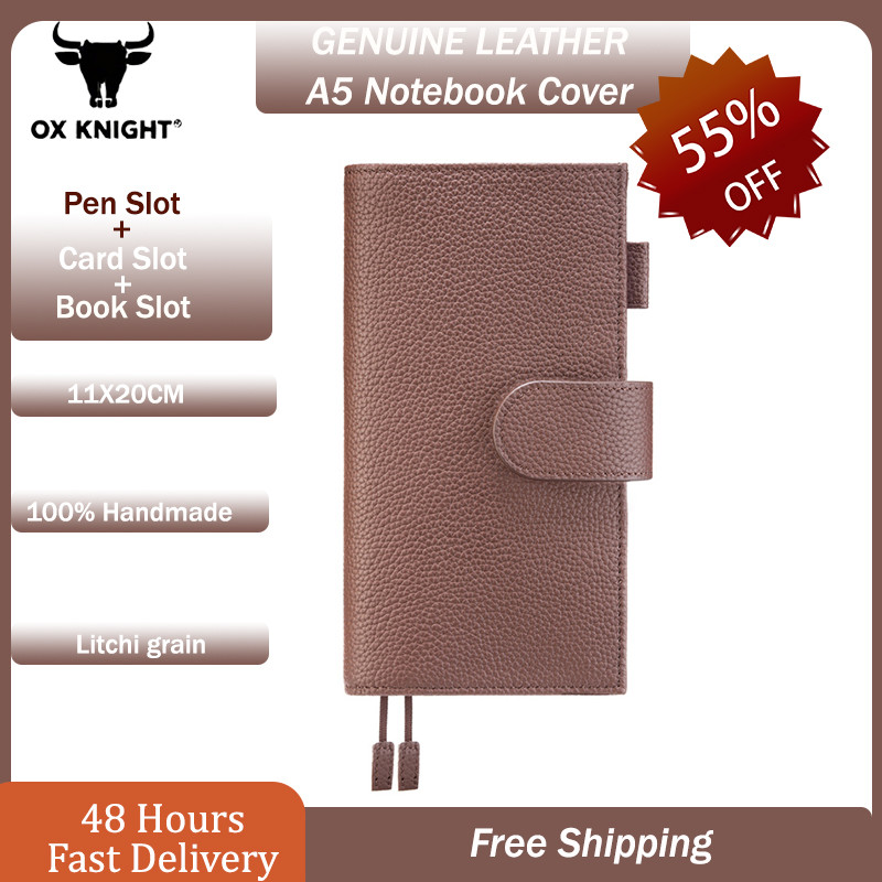 

OX KNIGHT Week Cover For Hobonichi Weeks Size Notebook Diary Planner Journal Stationery Agenda Organizer Notebook