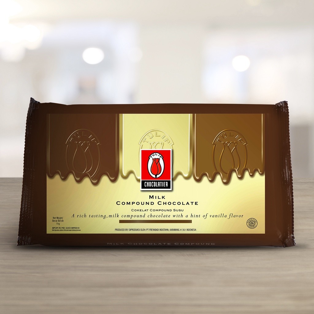 

Tulip Chocolatier Milk Compound Chocolate 1Kg