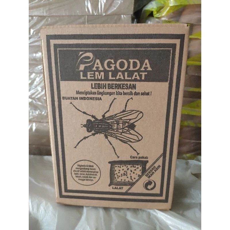 

Ready Stok Harga Termurah Lem Lalat Pagoda Asli 1 Box Dos (100 lembar)