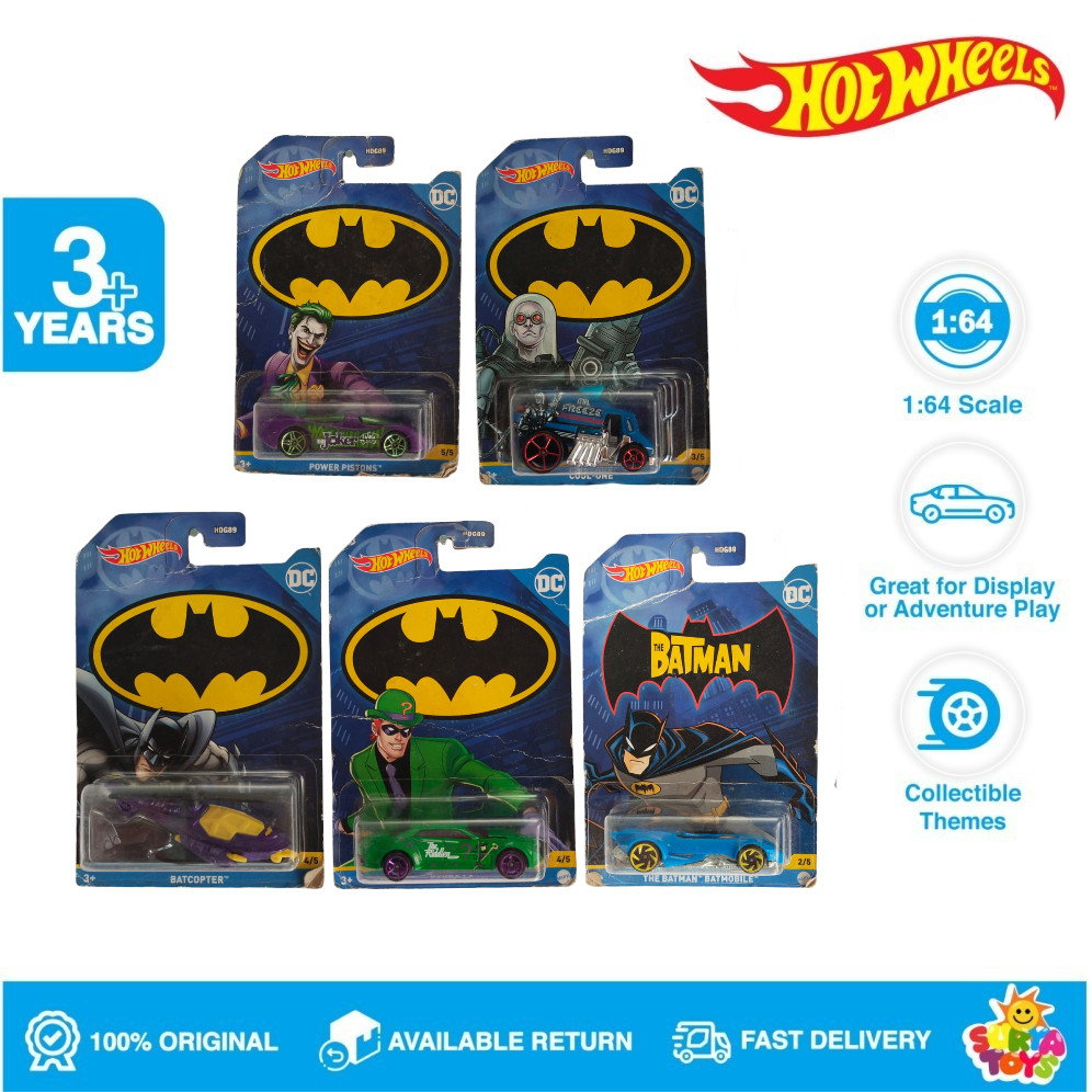 Hot Wheels Batman Themed Series The Mobile Batman