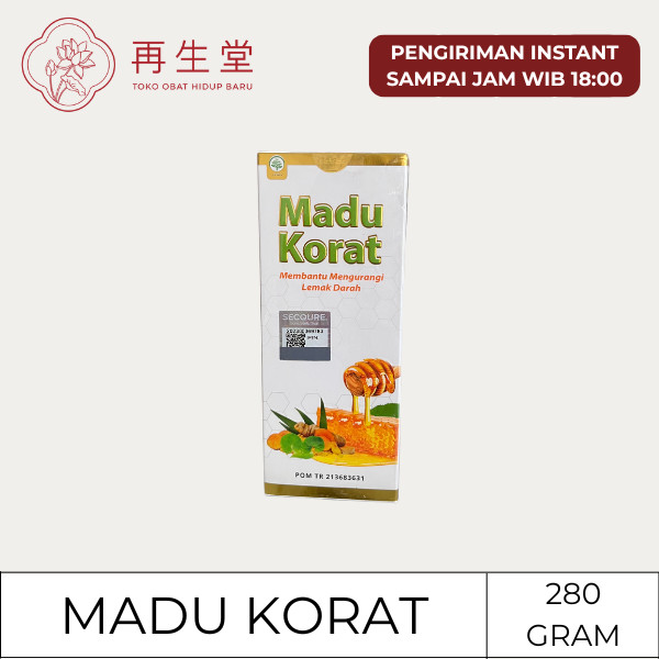 MADU KORAT (MEMBANTU MENGURANGI LEMAK DARAH) 280 GRAM