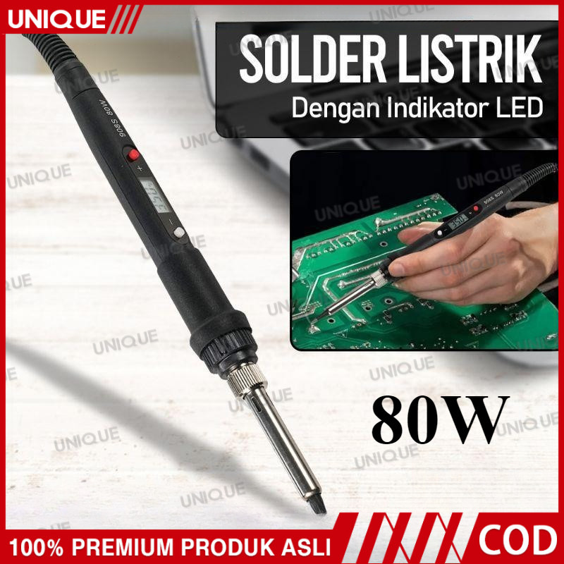 UNIQUE- Solder 908S 80W Digital Adjustable Temperature - Solder Digital 80W/Solder 908S 80W Digital 