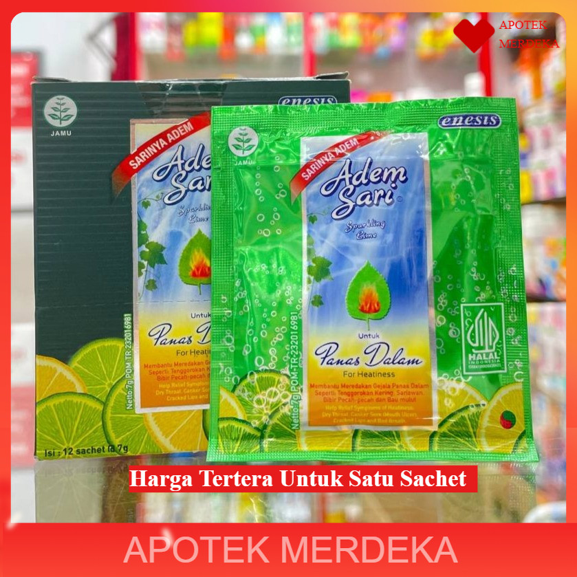 

Adem Sari Sashet | Pencegah Panas Dalam dan Sariawan