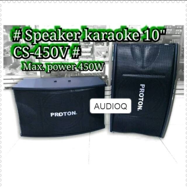 Speaker System Sistem Karaoke 10” 10 inch Proton CS-450V CS450V CS 450V