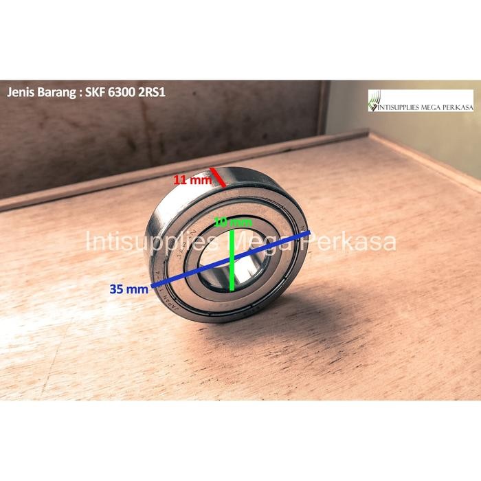 Terbaru Bearing SKF 6300 2RS1