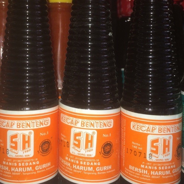 

Kecap manis benteng SH 135 ml