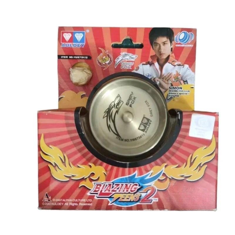 Collection Competition Toys AULDEY Blazing Teens 2 Yoyo Ball Toys Aluminium Alloy Yo-yo 732020 Grey 
