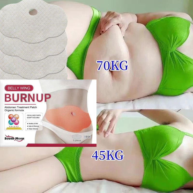 Koyo pelangsing perut Pelangsing perut buncit wanita Penghancur lemak perut slim patch koyo pelangsi