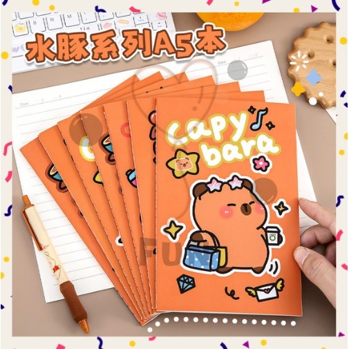 

Funfinds A5 Notepad /Buku Tulis Kecil / Notebook / Buku Tulis Motif Kartun / Buku Catatan S-NB028