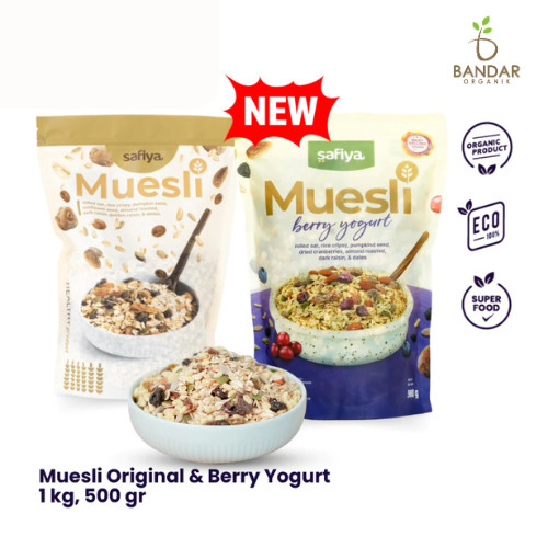 

Muesli Fruit & Seed Natural / Sarapan Sehat - Safiya