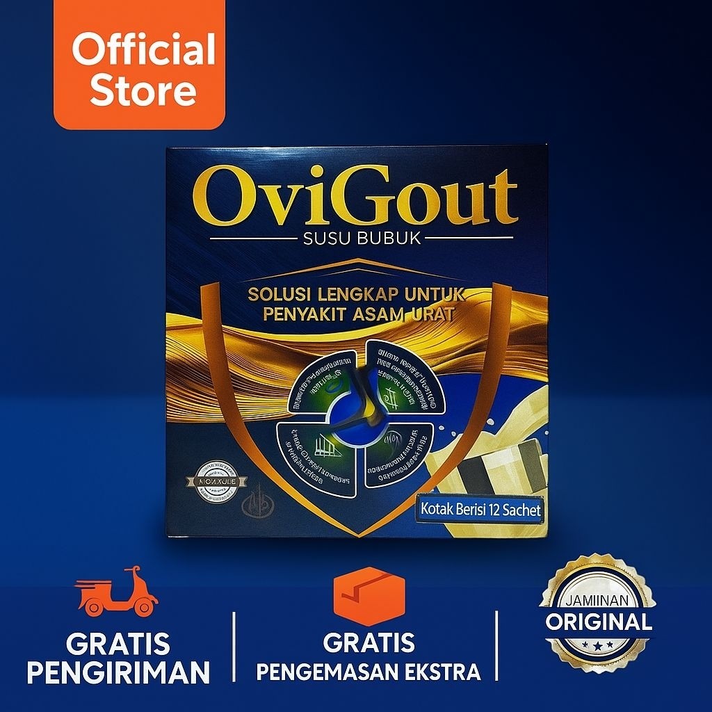 

OVIGOUT SUSU HERBAL PENDERITA ASAM URAT AMPUH HILANGKAN ASAM URAT