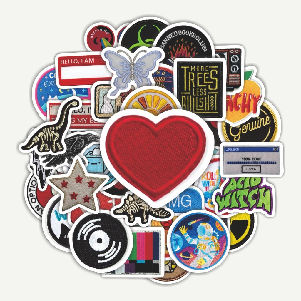 

Sticker Pack Stiker Patch V15 | Sticker TUMBLR | Stiker LAPTOP KOPER HELM