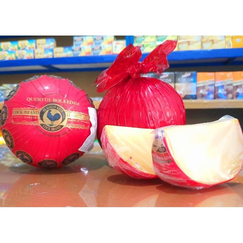 Keju Edam Ayam Emas/Keju Apel/Keju Tua/Keju Merah/Edam Ball