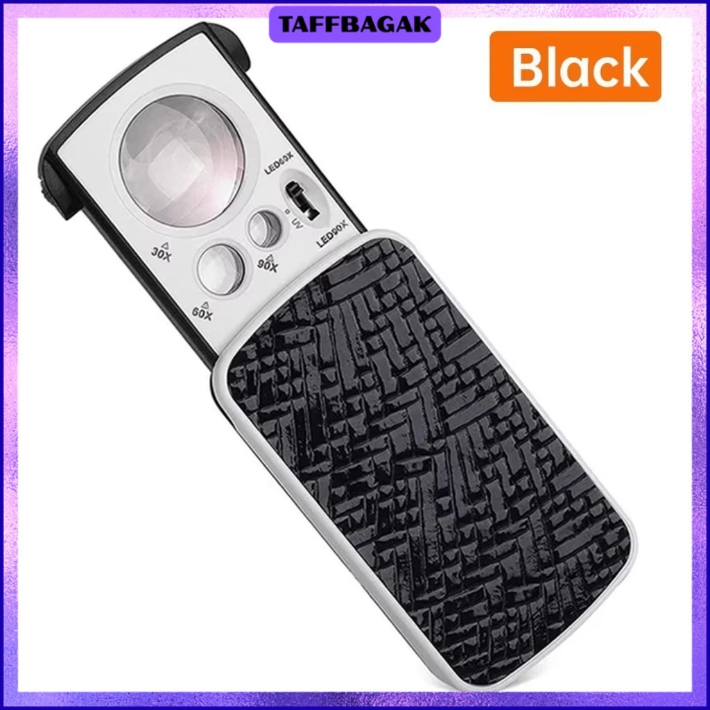 

Kaca Pembesar Magnifying Glass Jewelry Repair Tool with LED - NO.774-3ZX1