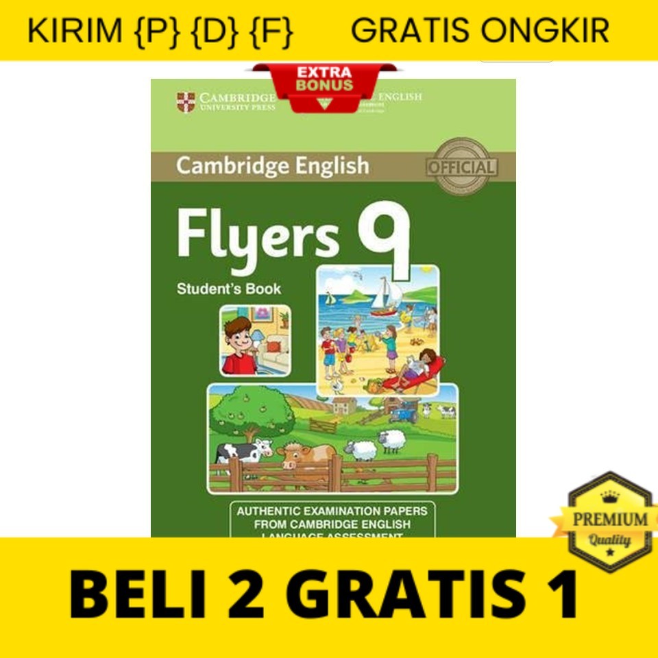 

{P} {D} {F} Cambridge English Young Learners 9 Flyers Student's Book