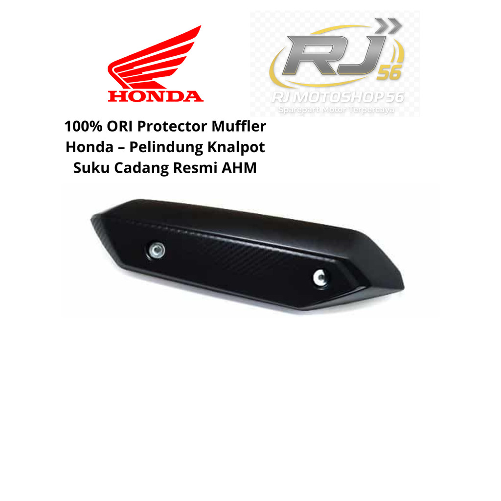 100% ORI Protector Muffler Honda Beat FI Esp – Pelindung Knalpot Original