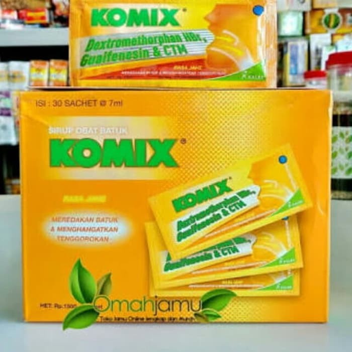 

Obat Batuk Komik - Asli rasa jahe