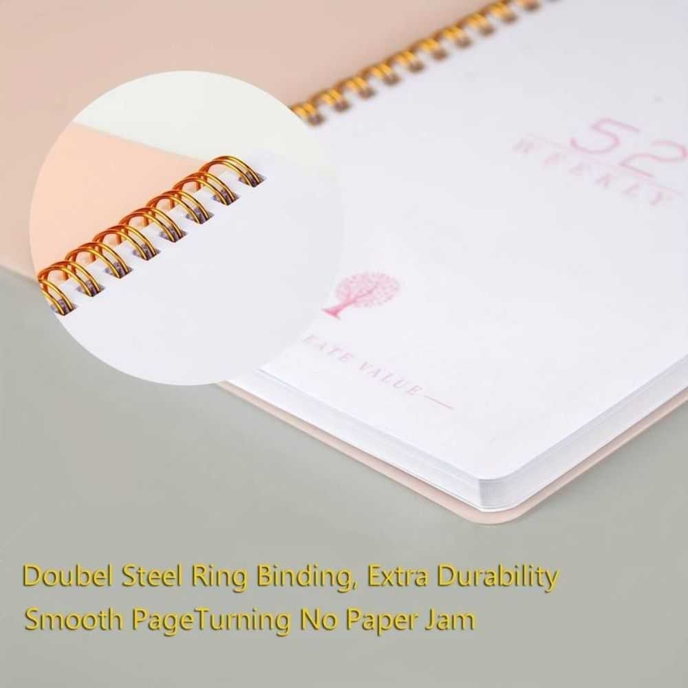 

VERDOSTR JADATE Buku Catatan Mingguan Weekly Planner Note 52 Sheets - Q046