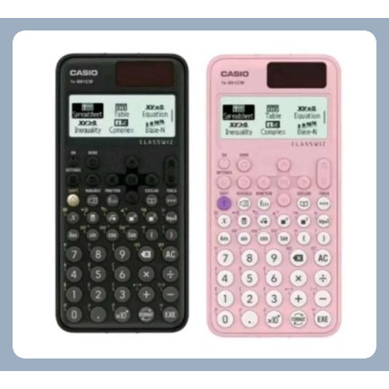 

Casio FX-991CW Scientific Calculator Layar 4-Gradasi HD, Natural Textbook Display, Navigasi Ikon
