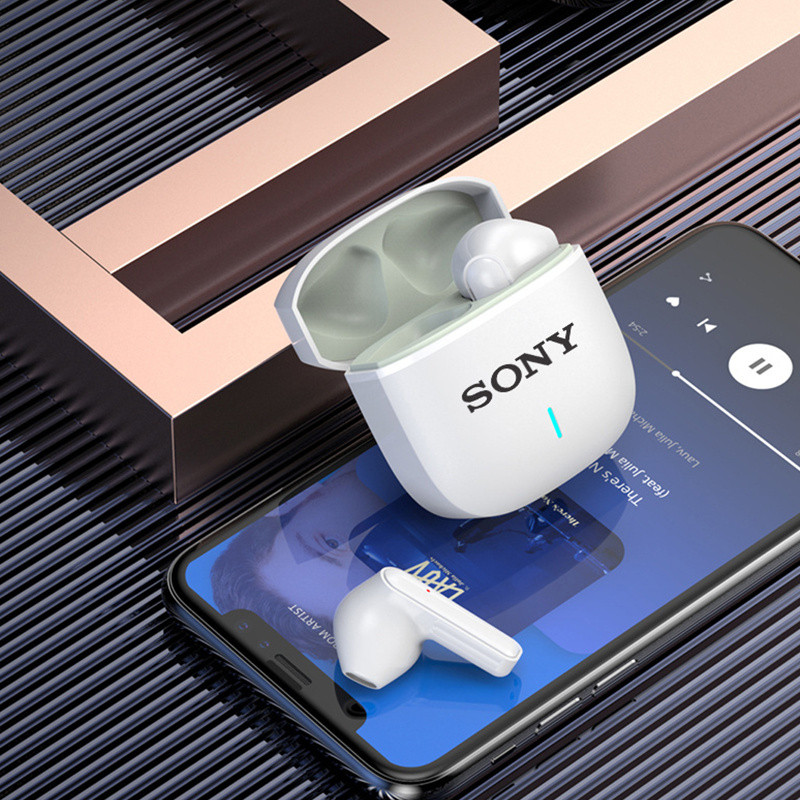 Sony TWS Earphone Wireless Bluetooth 5.4 Headset Half In Ear Noise Reduction Free EarBuds Voice Call