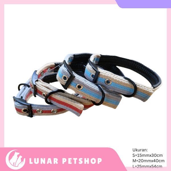 KALUNG ANJING FABRIC - COLLAR ANJING - DOG COLLAR