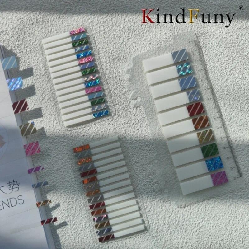 

200/300Sheets Transparent Sticky Notes Self-Adhesive Reading Annotation for Book Notepad Bookmark Memo Pad Index Tab Stationary