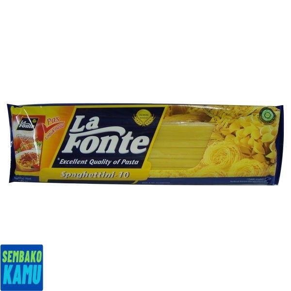 

La Fonte Spaghettini-10 450 gr - Pasta
