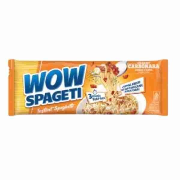 

WOW SPAGETI CREAMY CARBONARA 80GR
