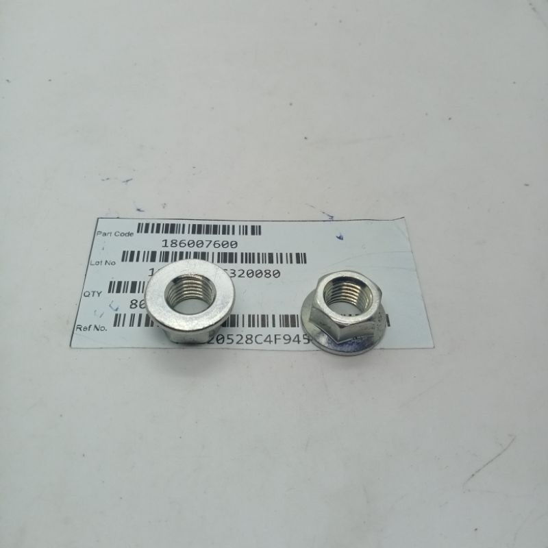 mur flange m10 kunci 14 original baja Sentral Baut Bekasi