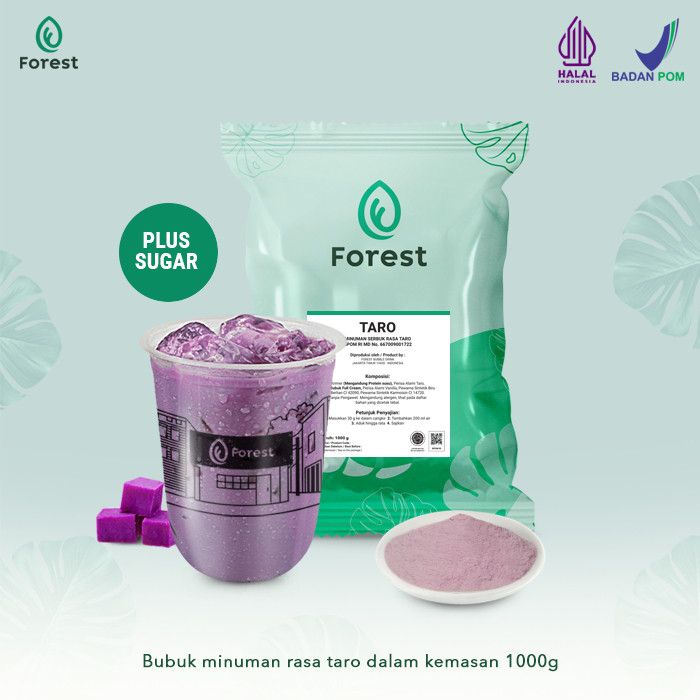 

New Bubuk Minuman TARO PLUS GULA Powder 1000 gr - FORESTPremium