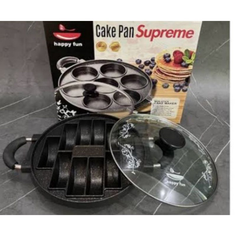 CETAKAN PUKIS SUPREME 10 lubang happy fun / Pan Cake