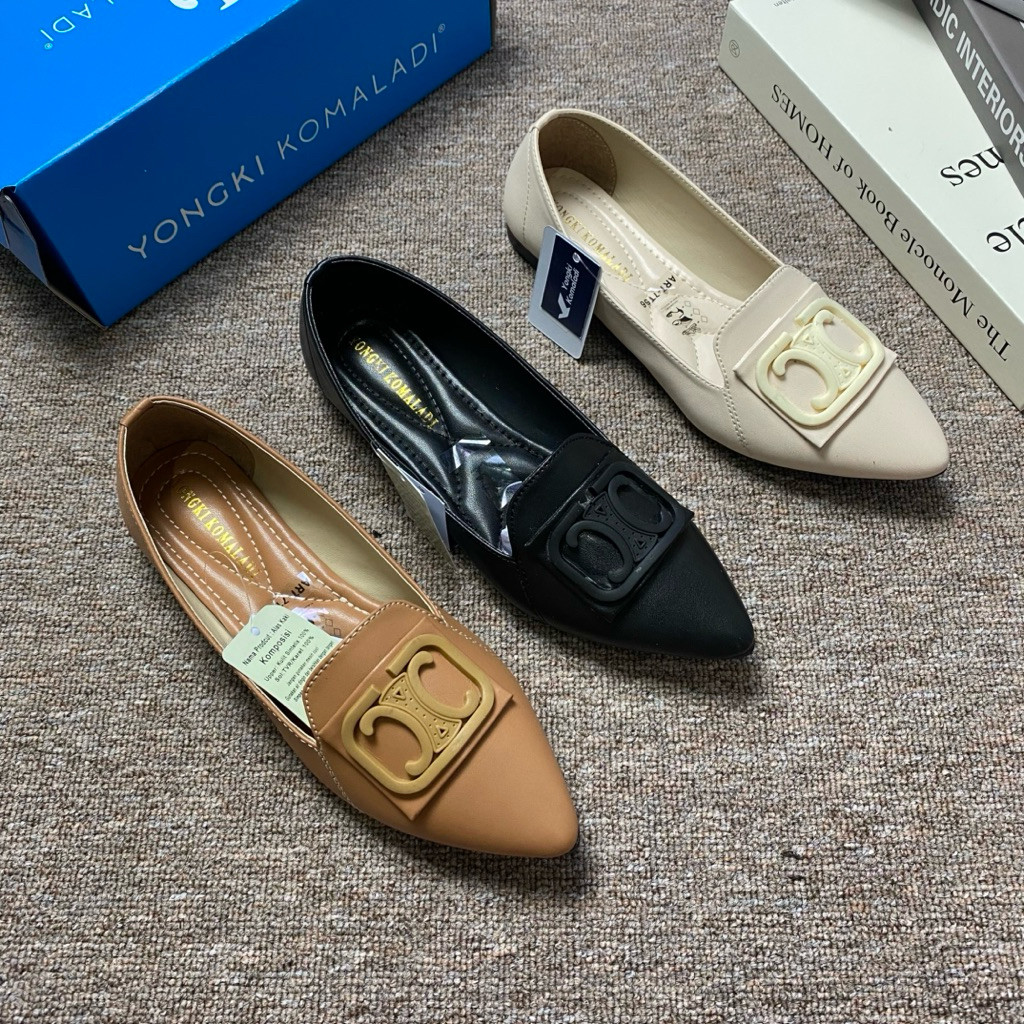 Sepatu Kerja Wanita Branded/Sepatu Flatshoes Wanita Branded 37-41