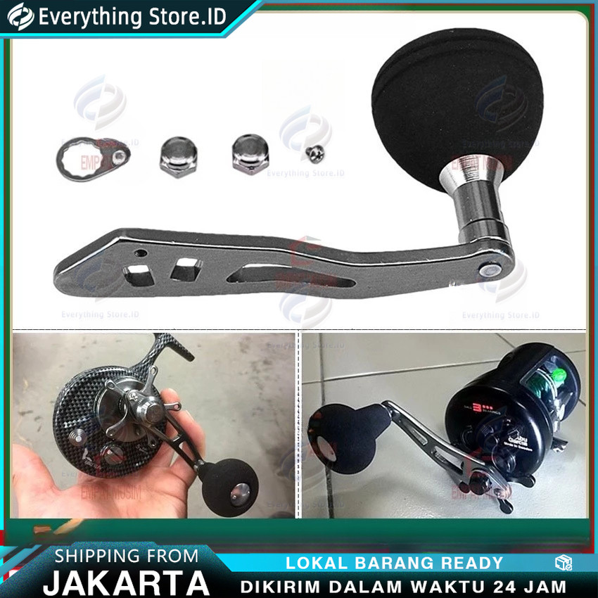 Single Handle Reel BC Eva - Handle Jigging Baitcasting - Repair for Baitcasting DIY - Power Fishing 