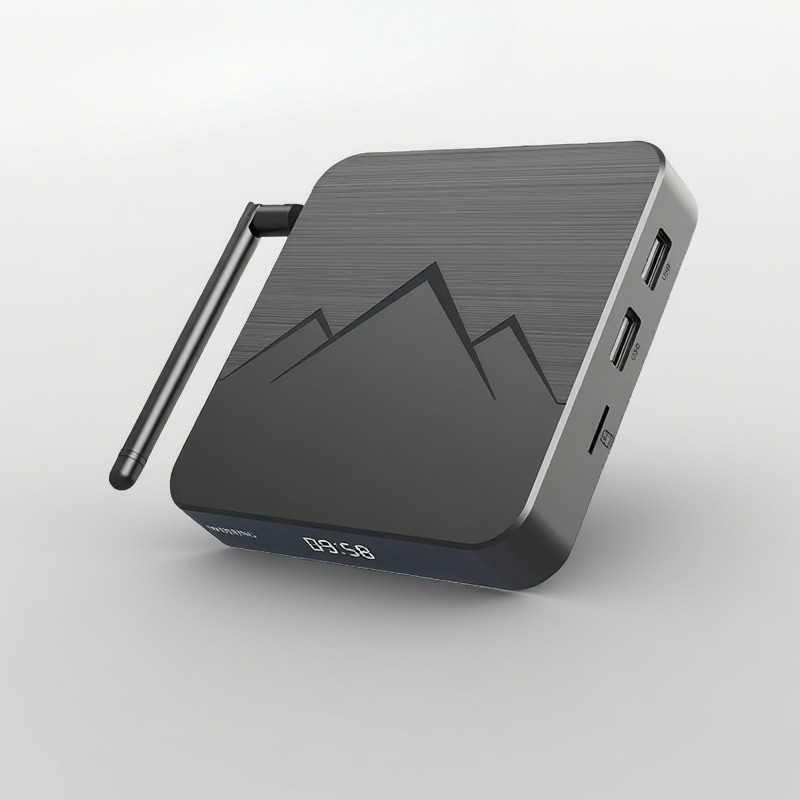 Original Android 14 WUDUNG WD05 Amlogic S905Y5 AV1 Smart TV Box  4GB 32GB BT5.4 2.4G&5G Dual Wifi 6 