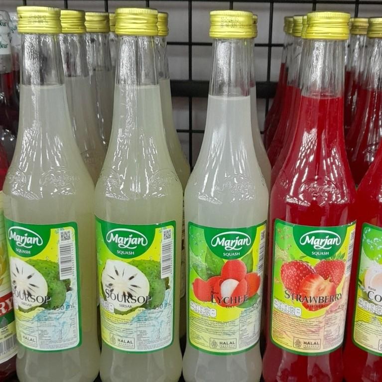 

Marjan Squash Sirup Rasa Sirsak / Strawberry / Lychee 450ml