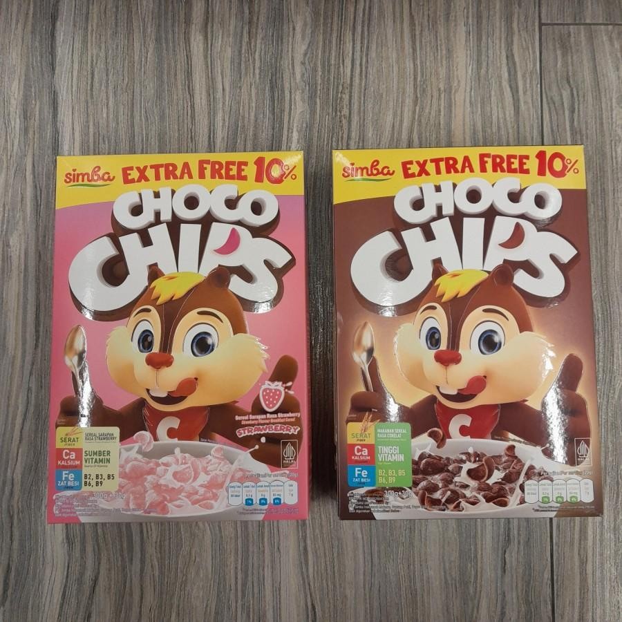 

Simba Choco Chips Cereal Rasa Coklat Dan Stroberi 330+33gr / 170gr
