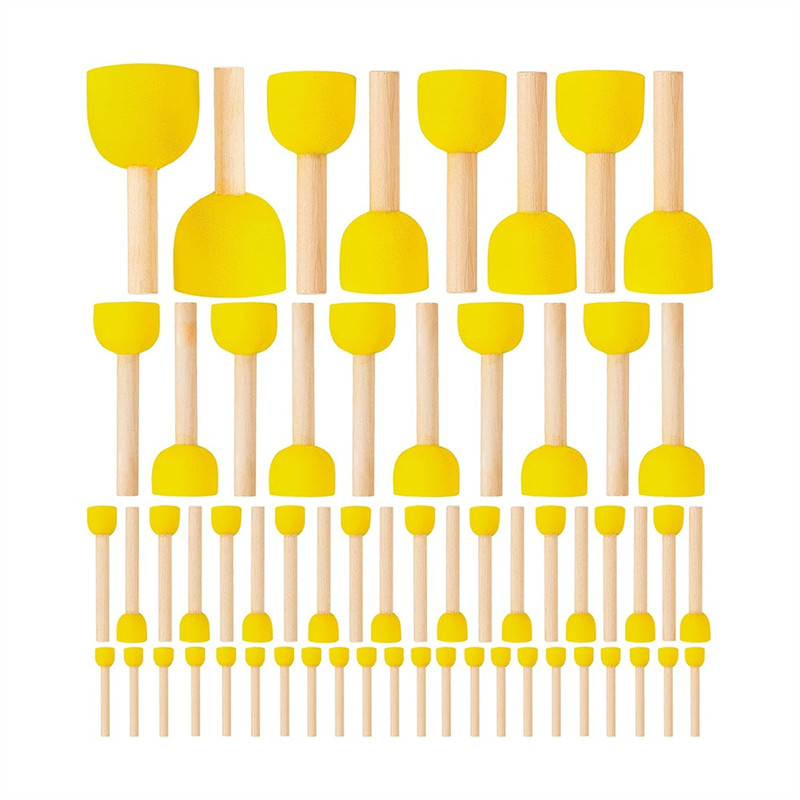 

Round Paint Sponges Set 5 Sizes Sponge Brushes For Painting, Sponge Paint Brushes For DIY, Crafts And Kids Arts