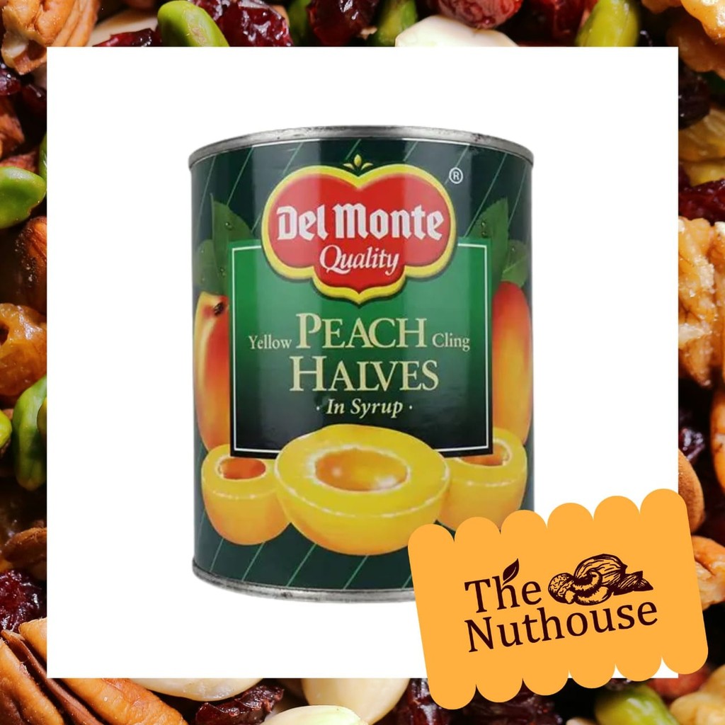 

Del Monte Peach Halves / Delmonte Buah Persih 825gr