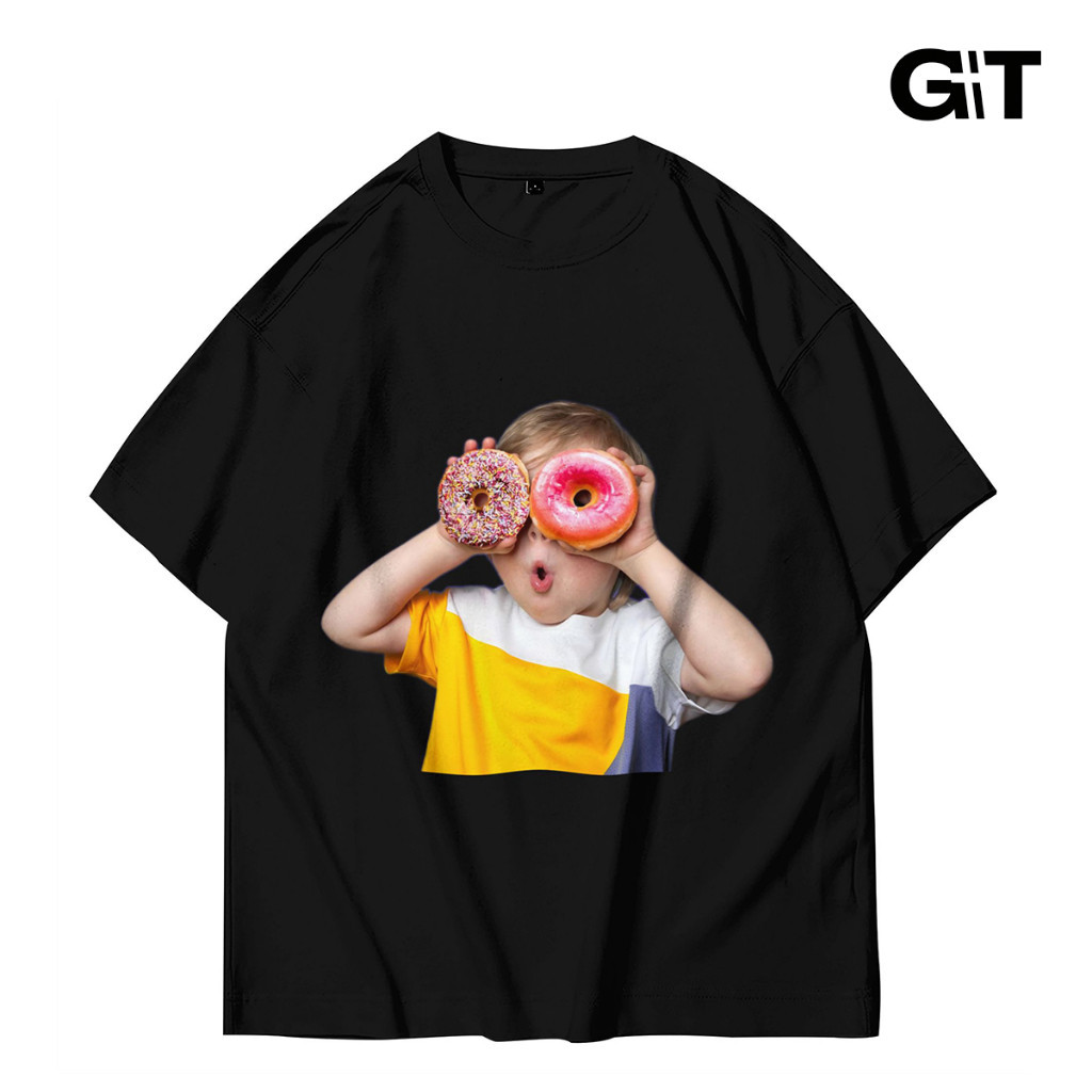 Kaos Katun 100% Unisex dengan Desain Simple, Pria Wanita Cocok, Leher Lingkar Nyaman, Tahan Cuci Tan