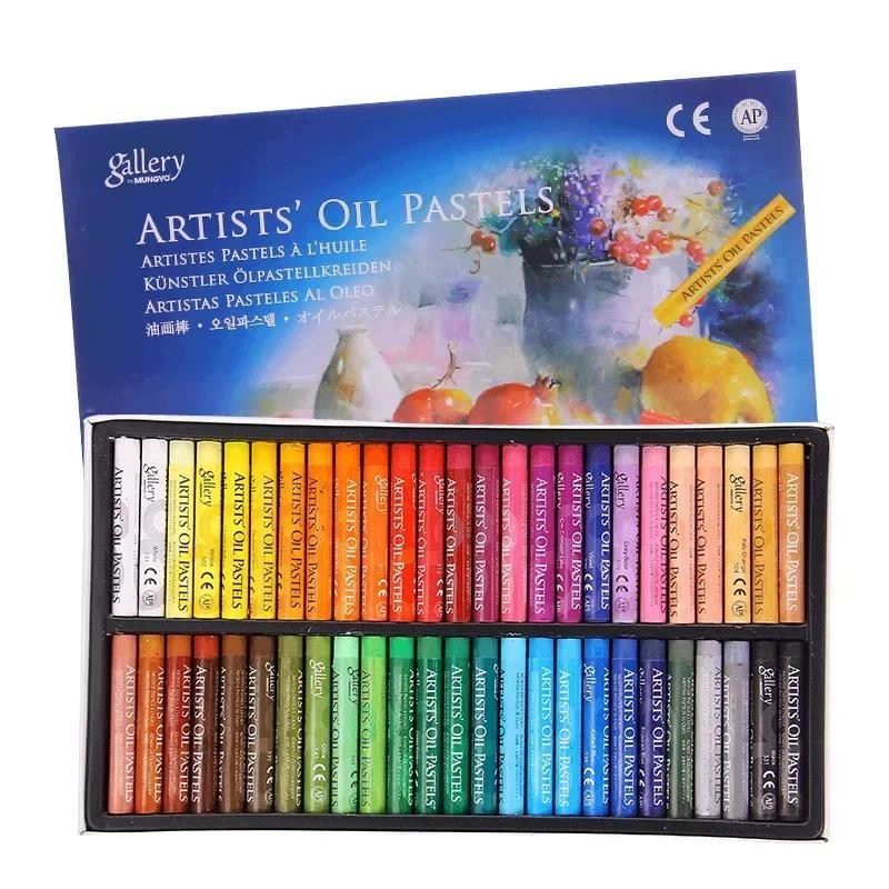 

Gallery Artists' Soft Oil Pastels Professional, 12/50/25Assorted Colors, Vibrant and Blendable - Oil-Based Pastels - For Artists