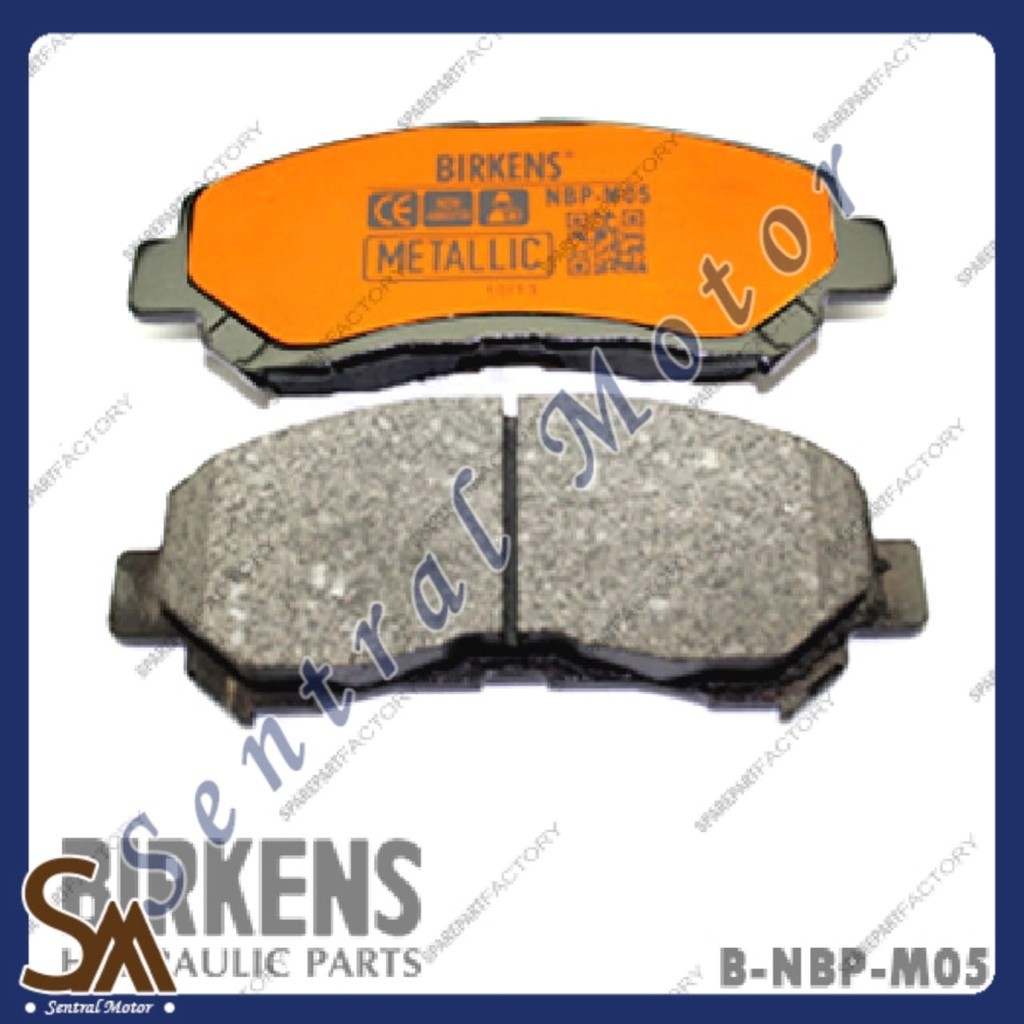 Brake pad kampas rem depan Nissan Xtrail X Trail T31 T 31 Birkens