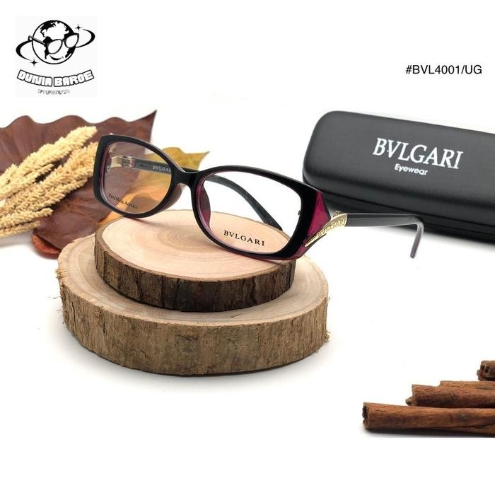 Kacamata + Lensa Minus Fashion Y2K Paket Hemat Anti Radiasi Komputer - Ungu Hitam, CRMC