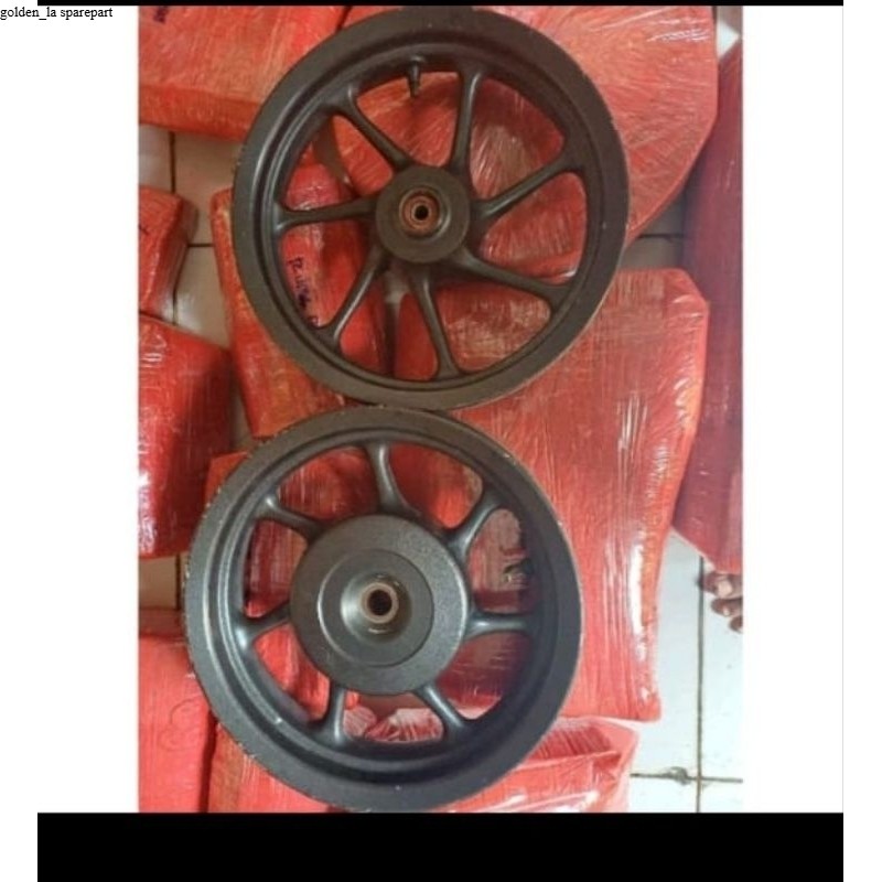 velg pelek racing depan belakang Honda Scoopy ring 12 old original second